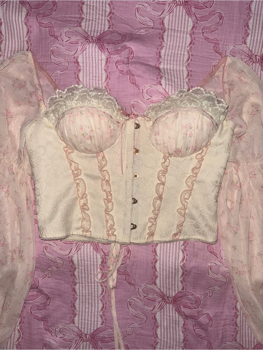 Lacemade Corset Top - Picture 2 of 8